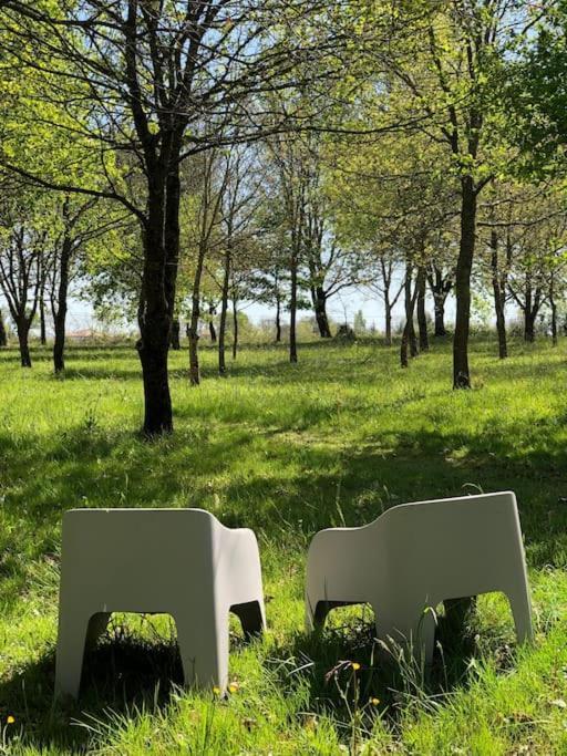 Dome Insolite Cedre Jacuzzi Et Petits Dejeuners Inclus Lagraulet-du-Gers Bagian luar foto