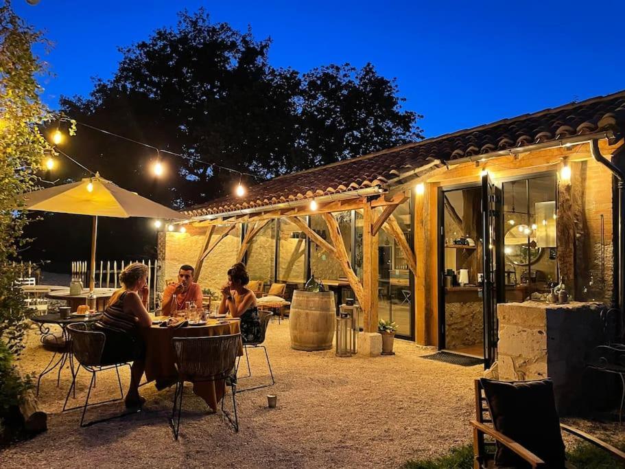 Dome Insolite Cedre Jacuzzi Et Petits Dejeuners Inclus Lagraulet-du-Gers Bagian luar foto