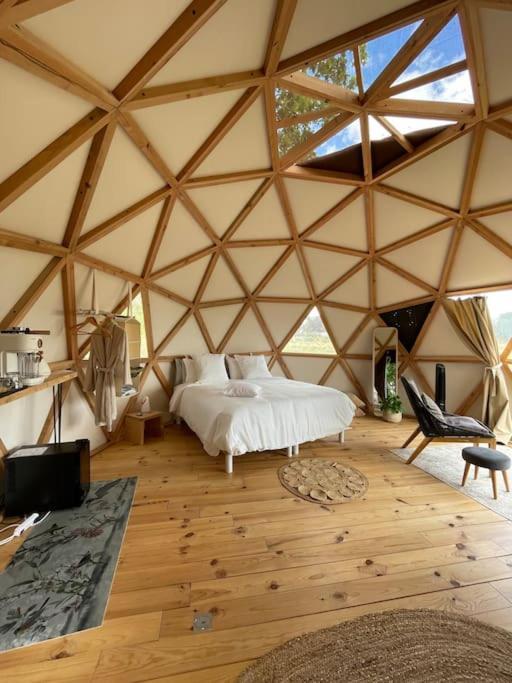 Dome Insolite Cedre Jacuzzi Et Petits Dejeuners Inclus Lagraulet-du-Gers Bagian luar foto