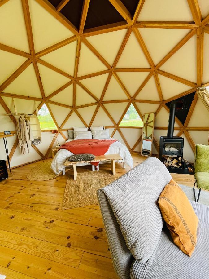 Dome Insolite Cedre Jacuzzi Et Petits Dejeuners Inclus Lagraulet-du-Gers Bagian luar foto